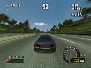Burnout 2 - Point of Impact screen shot game playing